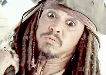 Johnny Depp Pirates of the Caribbean 6