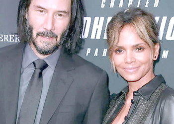 Keanu Reeves and Halle Berry