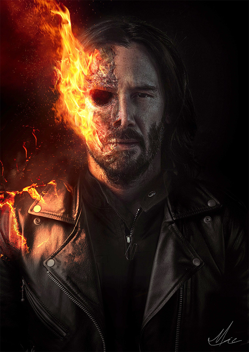 keanu reeves ghost rider